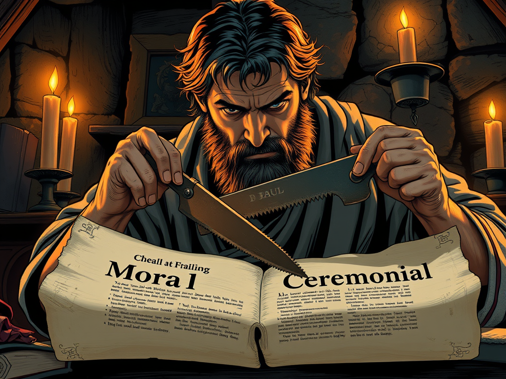 No, Paul Didn’t Divide the Law Into Moral and Ceremonial—Then Why Do You?