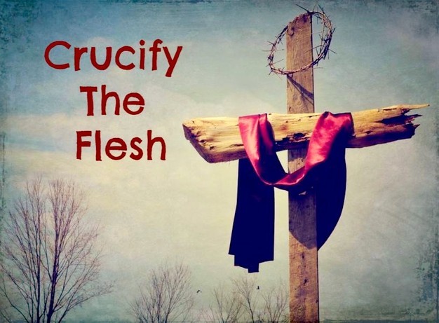 When “flesh” knocks on the door, what do you do?