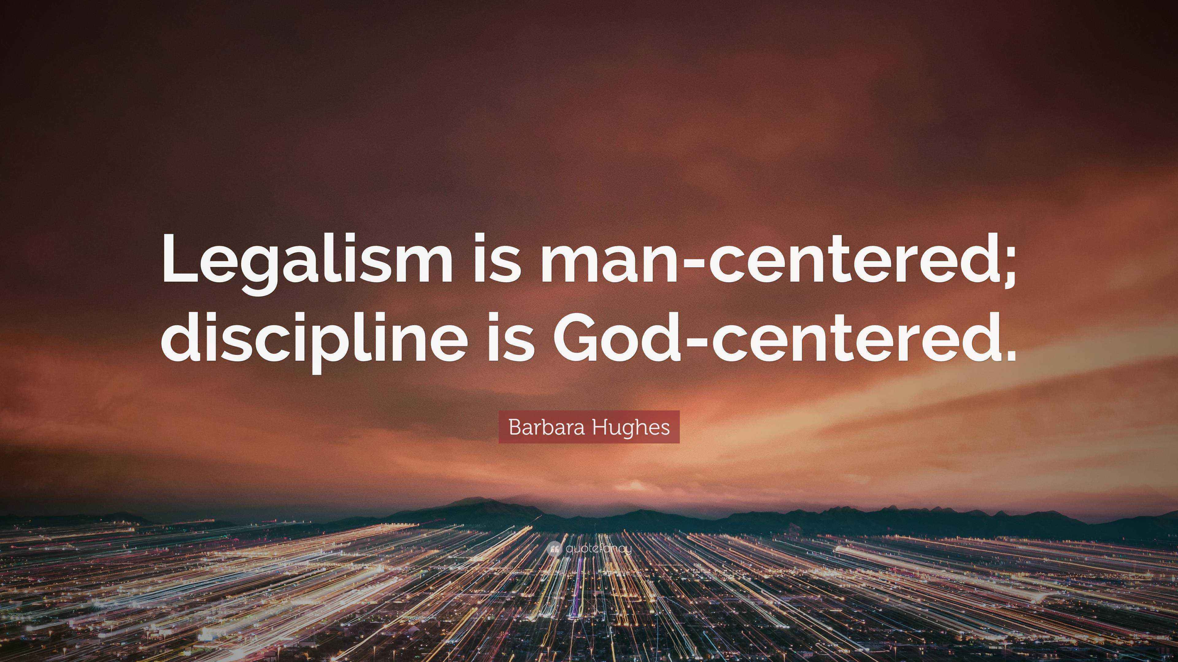 Why Discipline Isn’t Legalism