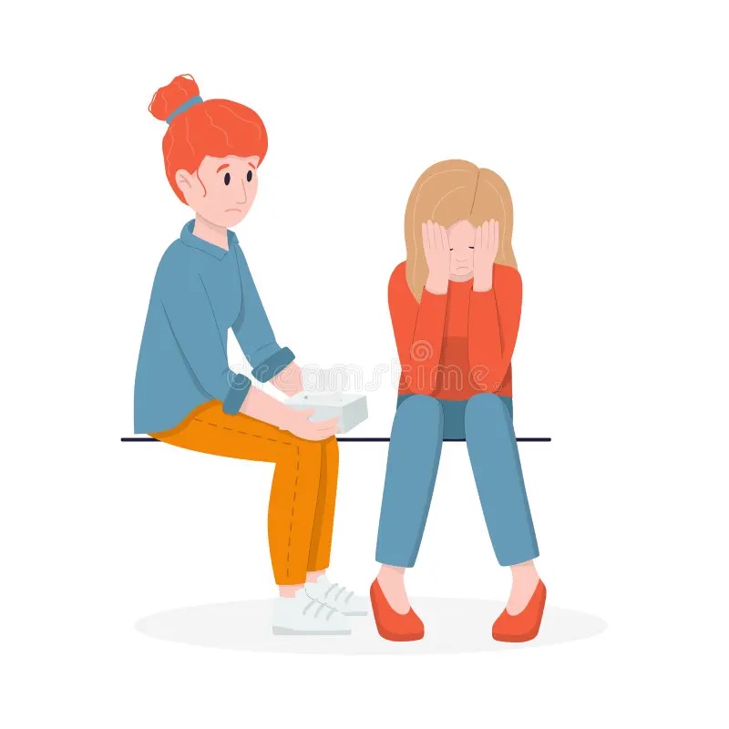 Would you rather be comforted or helped?